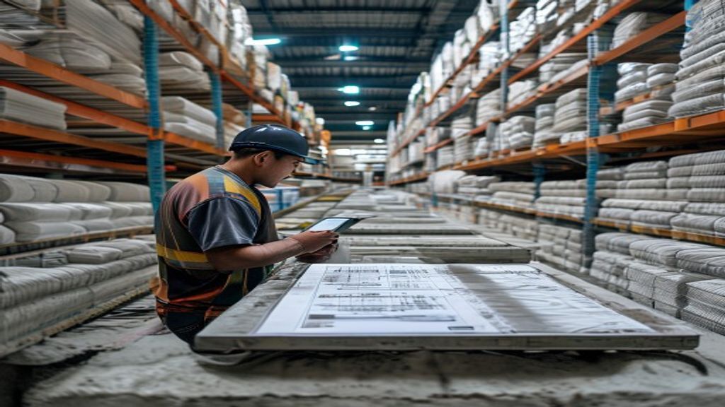 Toko bahan bangunan di Karawang menampilkan beragam produk berkualitas, mulai semen hingga alat konstruksi
