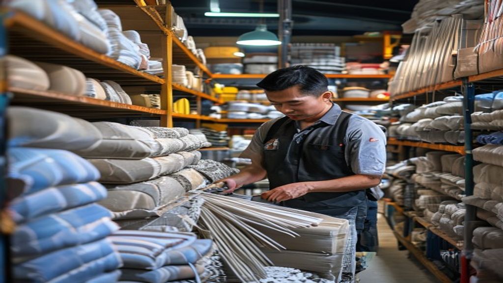 Toko bahan bangunan di Karawang menampilkan beragam material konstruksi berkualitas untuk proyek rumah dan industri